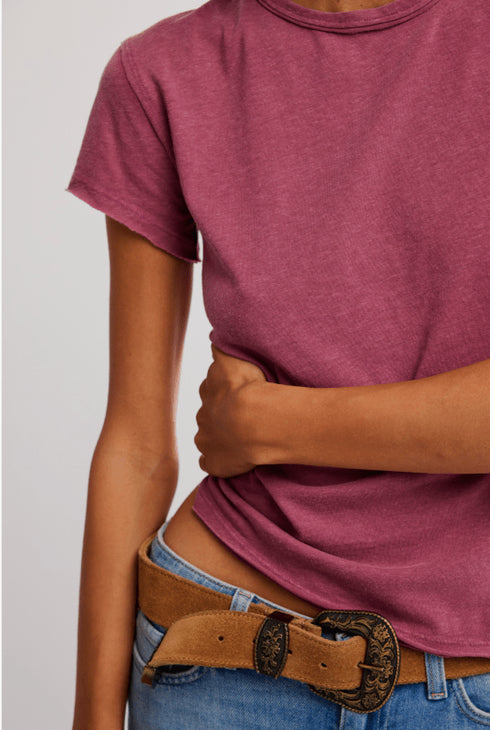 Nova Tee by We The Free - We The Free by Free People - Crushed Berry